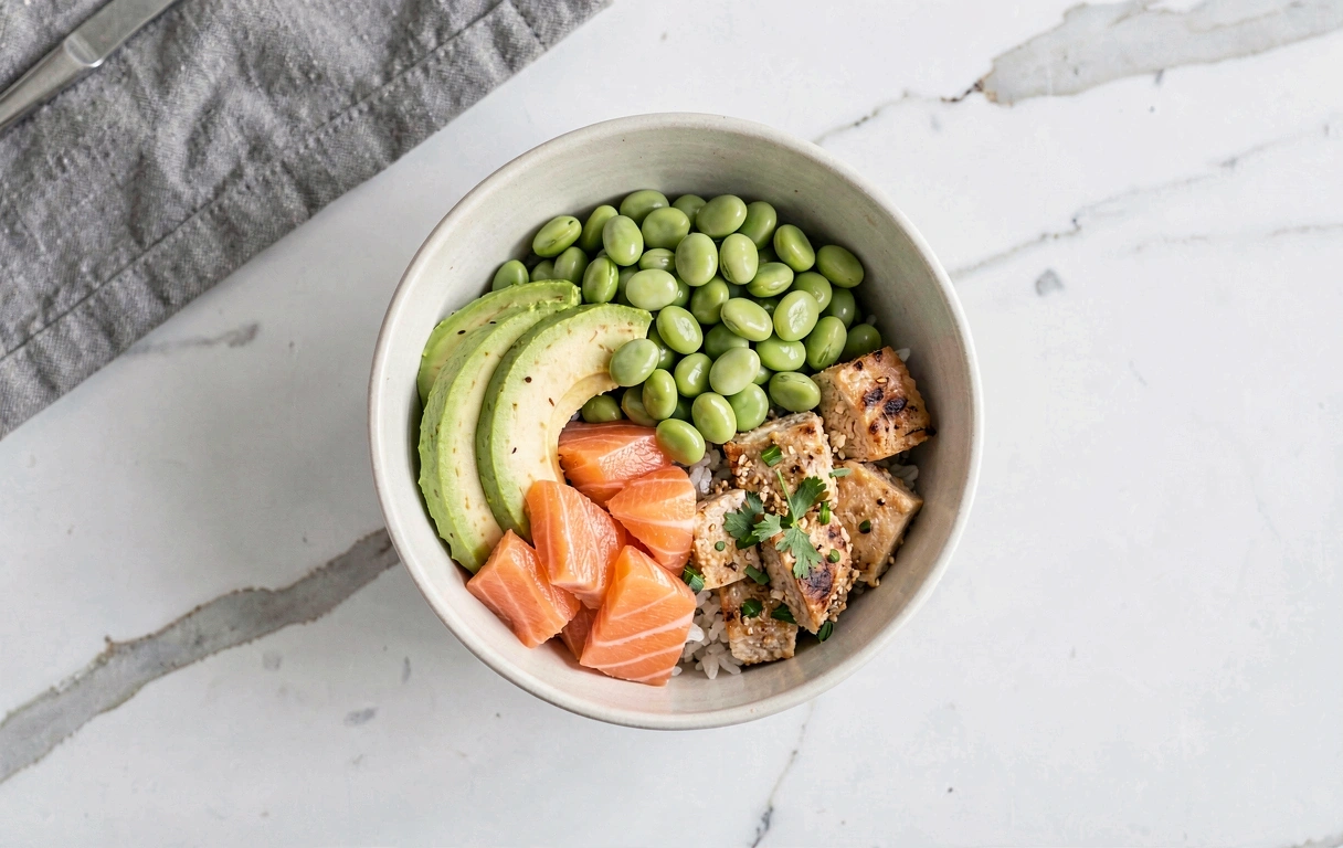Gesunde Poke Bowl