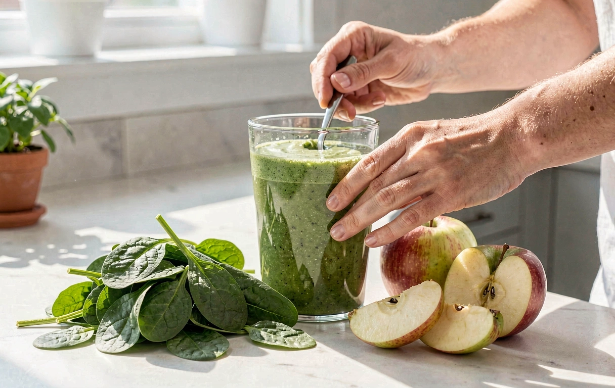 Smoothie Zubereitung